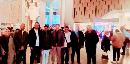 لتنمية الوعي الوطني..طلاب هندسة الإسكندرية في زيارة إلى المتحف المصري الكبير