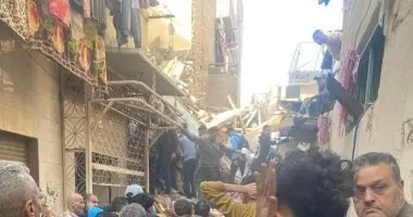 عقار إمبابة المنهار.. الجيزة تتخذ إجراءات عاجلة وتأمين المصابين