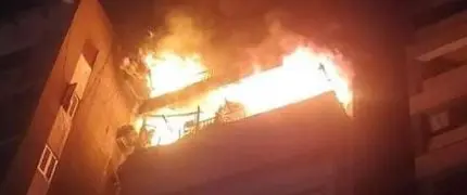 وفاة شخص وإصابة 2 آخرين في حريق شقة سكنية بمنطقة الهرم