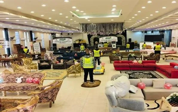 معرض مجاني لتوزيع الأثاث والأجهزة على الأسرة بالشرقية