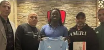 غزل المحلة يضم رأس الحربة الأيرلندي جيمي موانجا لمدة 3 سنوات