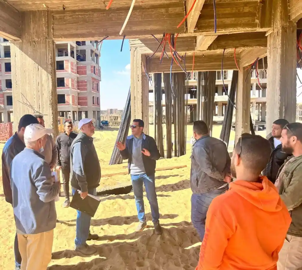  رئيس جهاز حدائق العاصمة يتفقد مشروع «ديارنا» للإسكان المتوسط