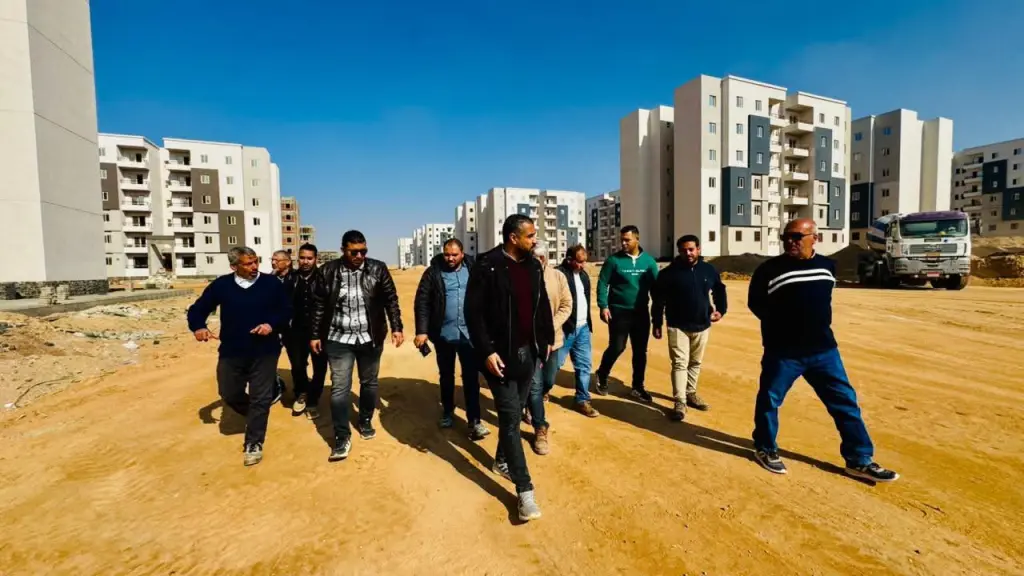 رئيس جهاز العبور الجديدة يتفقد أعمال المرحلة السادسة بـ سكن لكل المصريين
