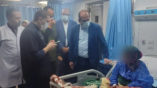 نائب وزير الصحة يفاجئ مستشفيات القاهرة ويستبعد مدير مستشفى حلوان 