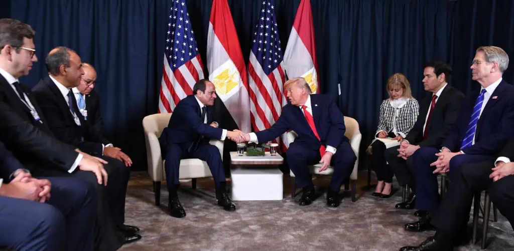 تفاصيل لقاء السيسي وترامب بدافوس: غزة والسودان وسد النهضة على طاولة المباحثات