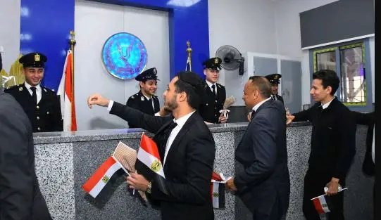 شباب ورياضة أسيوط تشارك حماة الوطن احتفالات عيد الشرطة الـ ٧٤