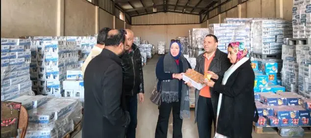 مصادرة ٣١ طن جبن داخل مخزن أغذية غير مرخص بالإسكندرية 