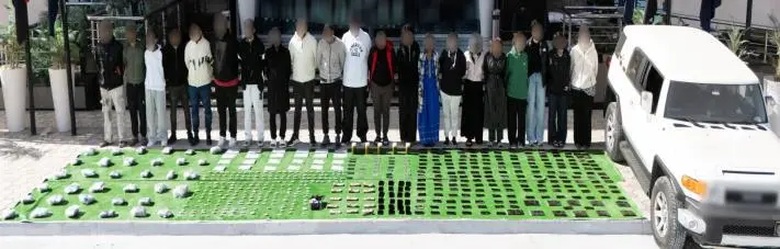 ​21 متهماً و110 ملايين جنيه.. سقوط عصابة الدروب الجبلية في قبضة الأمن