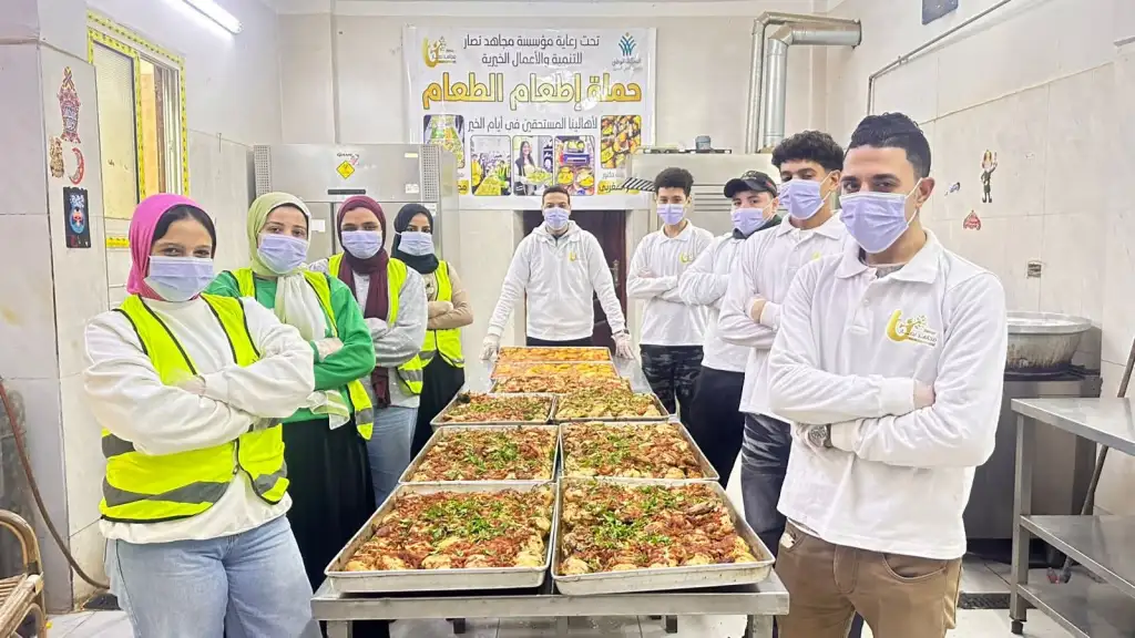 مؤسسة مجاهد نصار للتنمية تشارك التحالف الوطني في دعم الأسر الأولى بالرعاية بالقليوبية