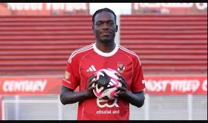 صفقة جديدة.. الأهلي يعلن ضم كامويش الأنجولي  حتى نهاية الموسم على سبيل الإعارة