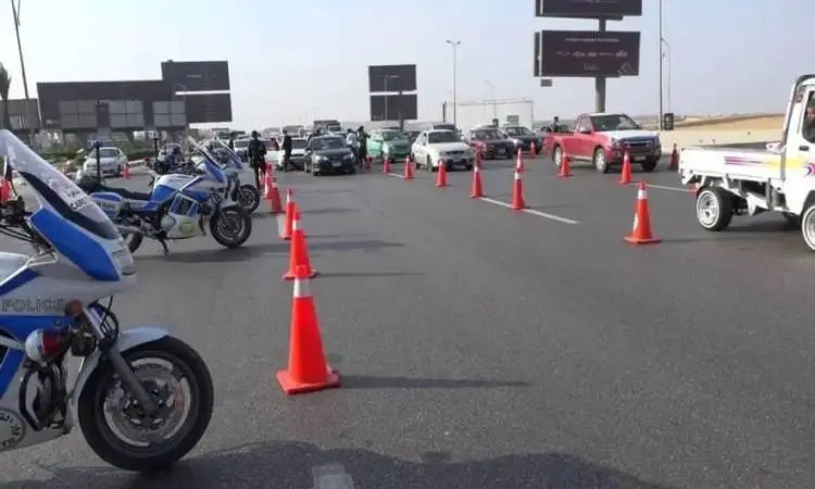 مرور القاهرة يعلن تحويلات مؤقتة بمحور محمد نجيب لهذا السبب