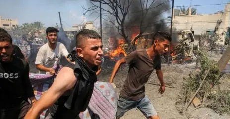  استهداف الاحتلال الإسرائيلي لخيم النازحين.. وارتقاء شهيدين في خان يونس 