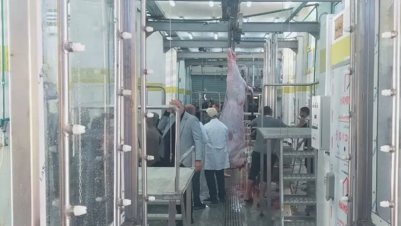 وزيرة التنمية المحلية تدشن مجزر بلطيم المطور بالكامل