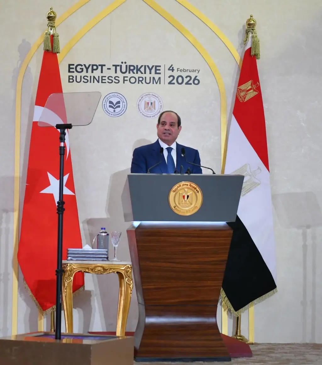 الرئيس السيسي في منتدى الأعمال: مصر وتركيا تضعان حجر الأساس لمرحلة اقتصادية طموحة