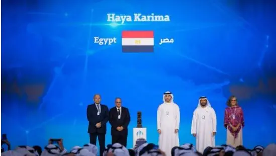 مشروع حياة كريمة يفوز بجائزة دبي الدولية للتنمية المستدامة