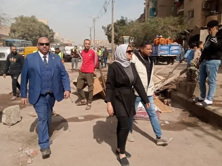 حملة مكبرة لإزالة الإشغالات ببهتيم والطريق الدائري.. وتحذيرات شديدة للمخالفين