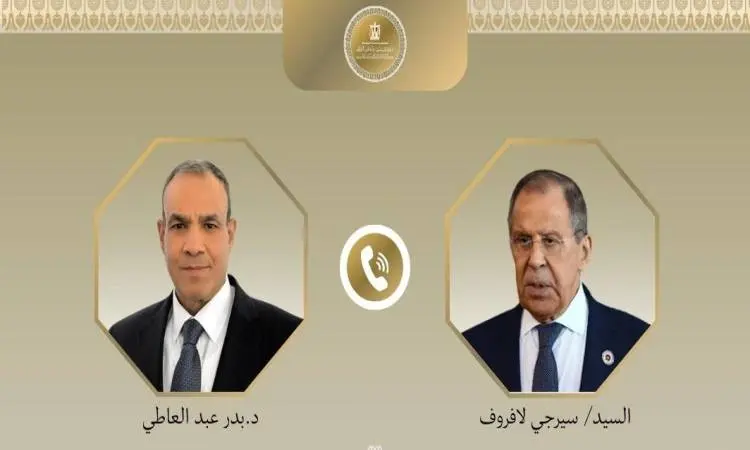 وزير الخارجية ونظيره الروسي يبحثان احتواء التصعيد في المنطقة