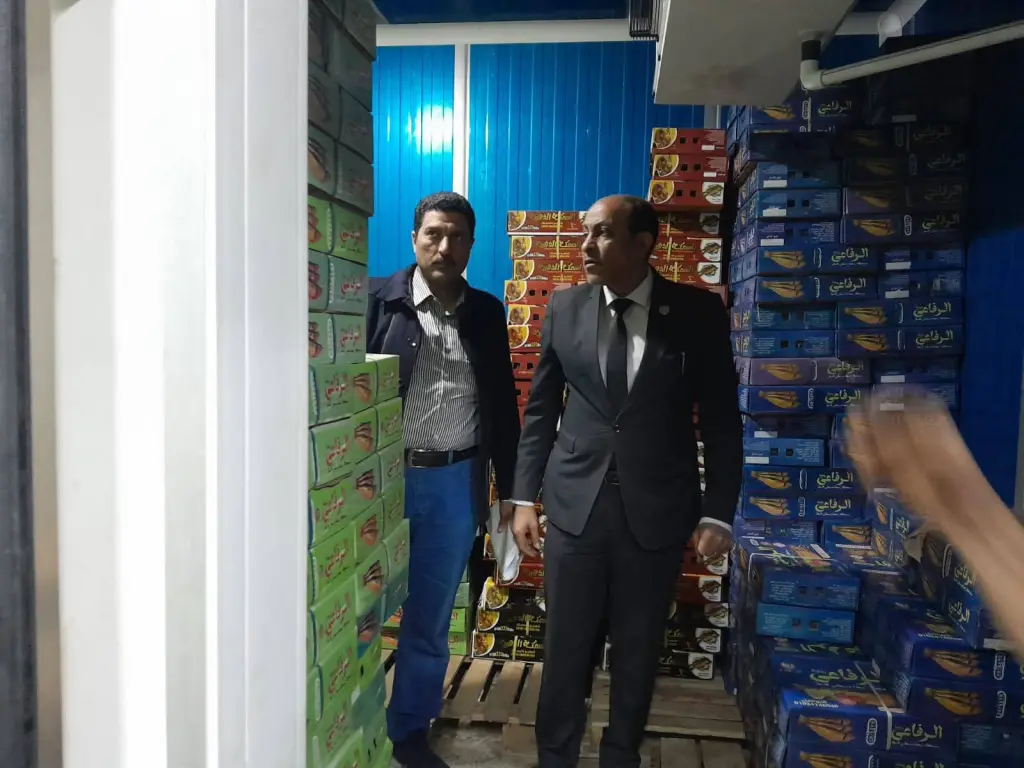 تموين القليوبية يضرب بيد من حديد: ضبط نصف طن سردين مجهول المصدر ببنها قبل شم النسيم