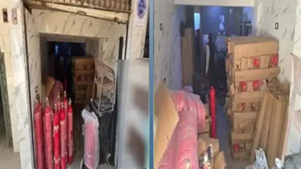 القبض على مدير مصنع غير مرخص لتعبئة مطافئ حريق مغشوشة في شبرا الخيمة