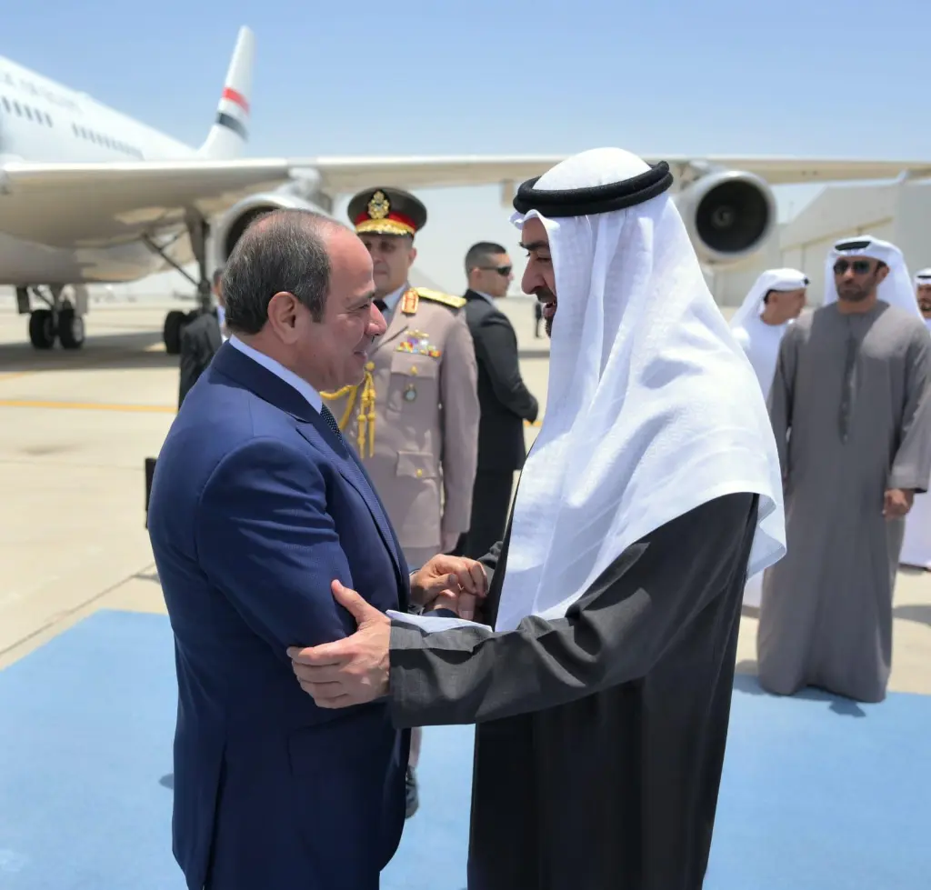 الرئيس السيسي: ما يمس الإمارات يمس مصر