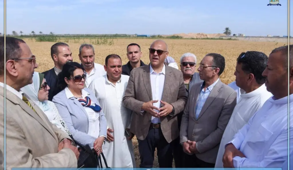 محافظ الإسكندرية يتابع حصاد القمح 2026.. ويعلن صرف مستحقات توريد القمح للمزارعين خلال 48 ساعة